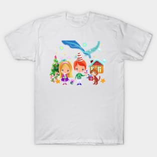 cozy fairytale christmas T-Shirt